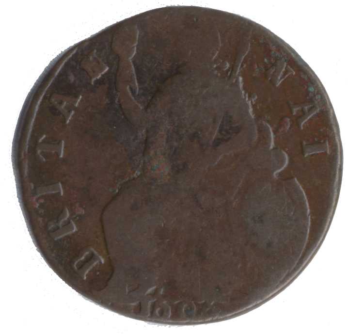 Multi-Error-1701-William-III-1/2-Penny