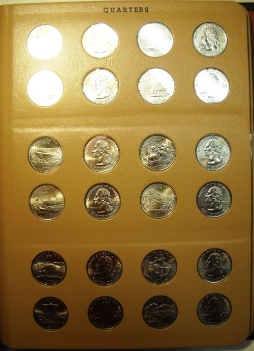 US-Satin-Finish-2005-2010-Coins-In-Dansco-Albums---With-Pix!