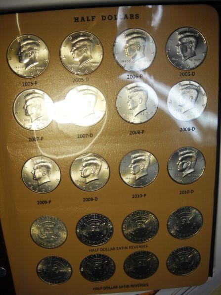 US-Satin-Finish-2005-2010-Coins-In-Dansco-Albums---With-Pix!