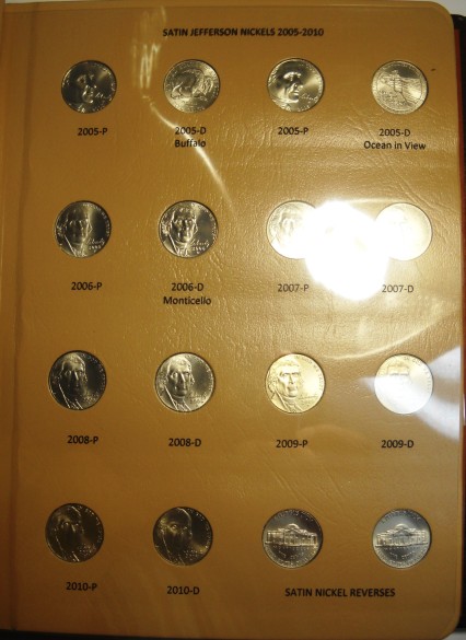 US-Satin-Finish-2005-2010-Coins-In-Dansco-Albums---With-Pix!