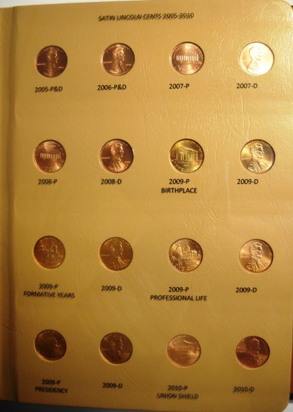 US-Satin-Finish-2005-2010-Coins-In-Dansco-Albums---With-Pix!