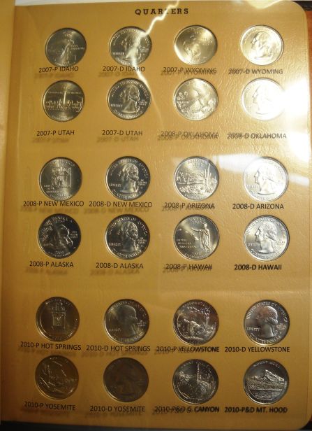 US-Satin-Finish-2005-2010-Coins-In-Dansco-Albums---With-Pix!