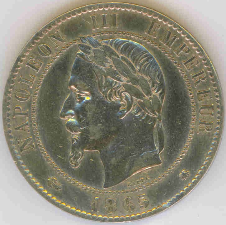French-Coin?-|-10-Centimes-1865