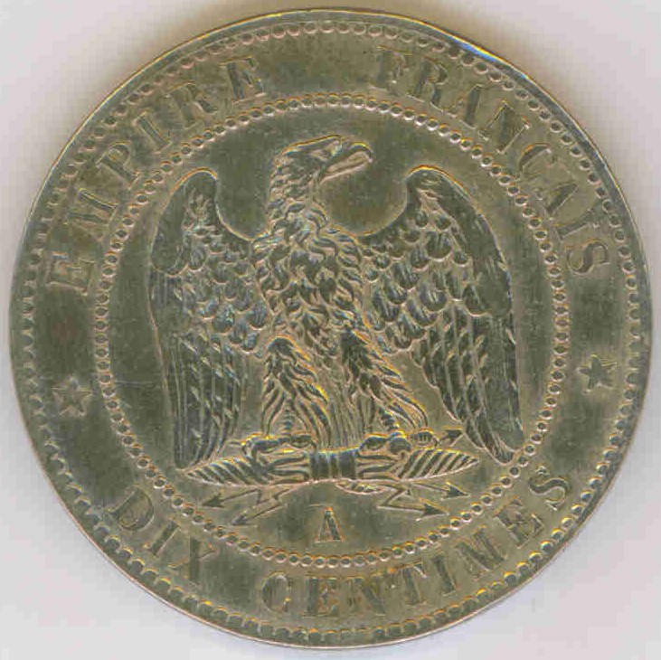 French-Coin?-|-10-Centimes-1865