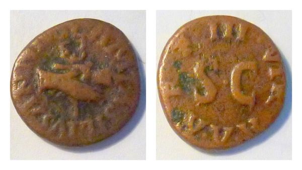 Prison-Coin-#11-=>-11th-Of-15-Coins-Augustus-Ae-Quadrans