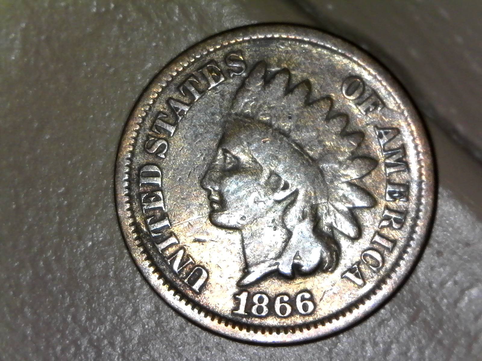 Cherrypick?-Check-Out-My-1866-Indian-Head-Cent