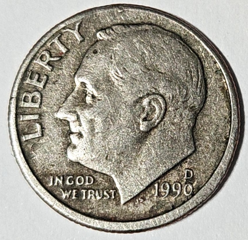 1990-D-Dime-Break-Or-Space-In-Olive-Branch.
