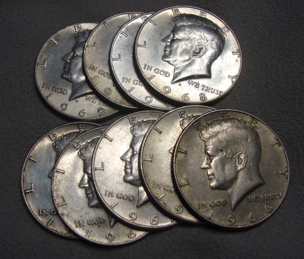JFK-Half-Dollar-Roll-Hunters:-Silver,-Proofs-And-Other-Finds