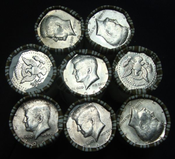 JFK-Half-Dollar-Roll-Hunters:-Silver,-Proofs-And-Other-Finds