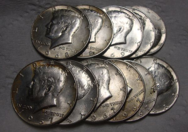 JFK-Half-Dollar-Roll-Hunters:-Silver,-Proofs-And-Other-Finds