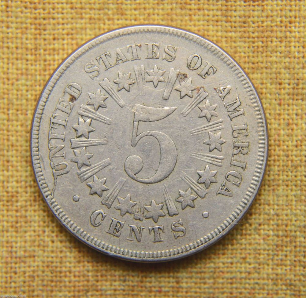1866-Shield-Nickel-With-Rays