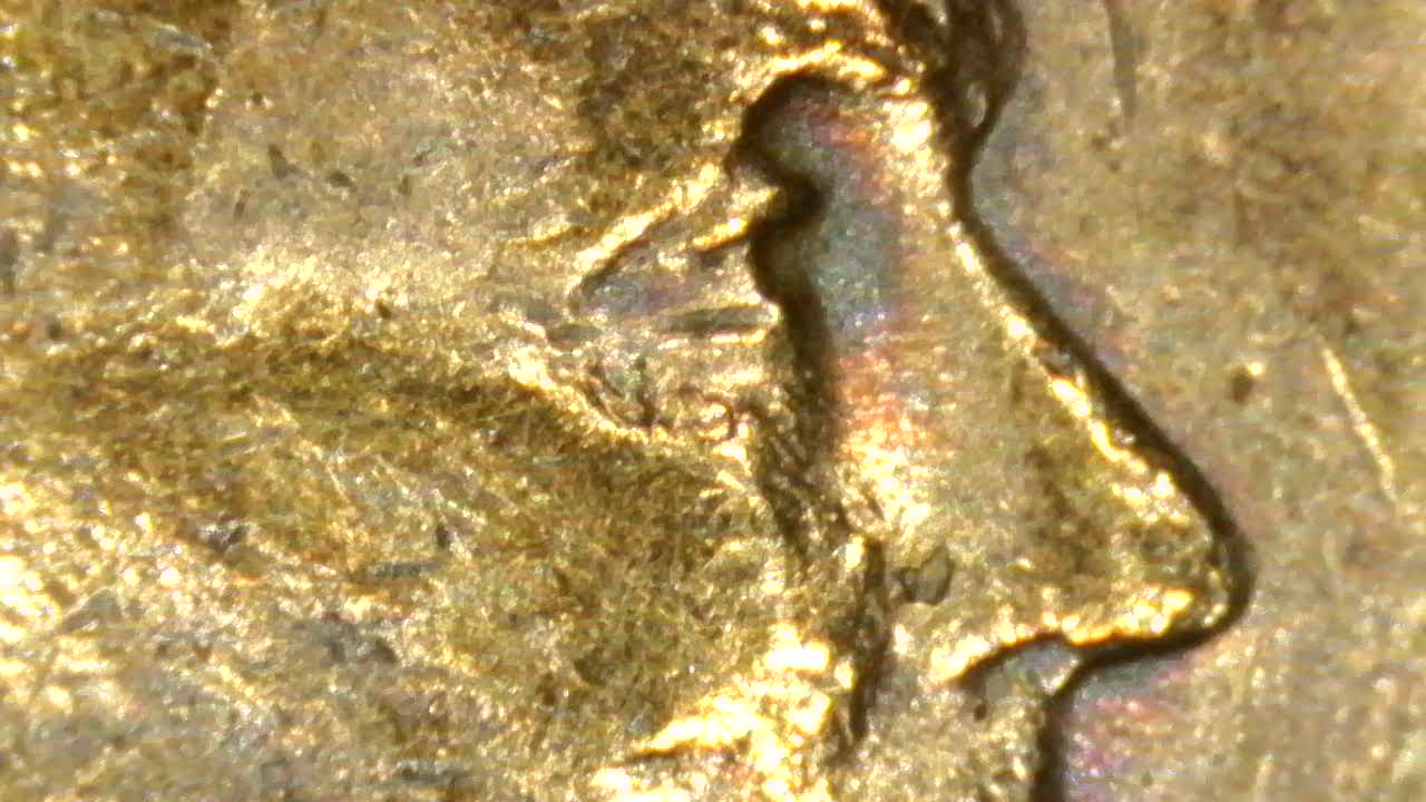 1955?-Or-1957-Wheat-Penny,-With-Weird-Eye-Orbital