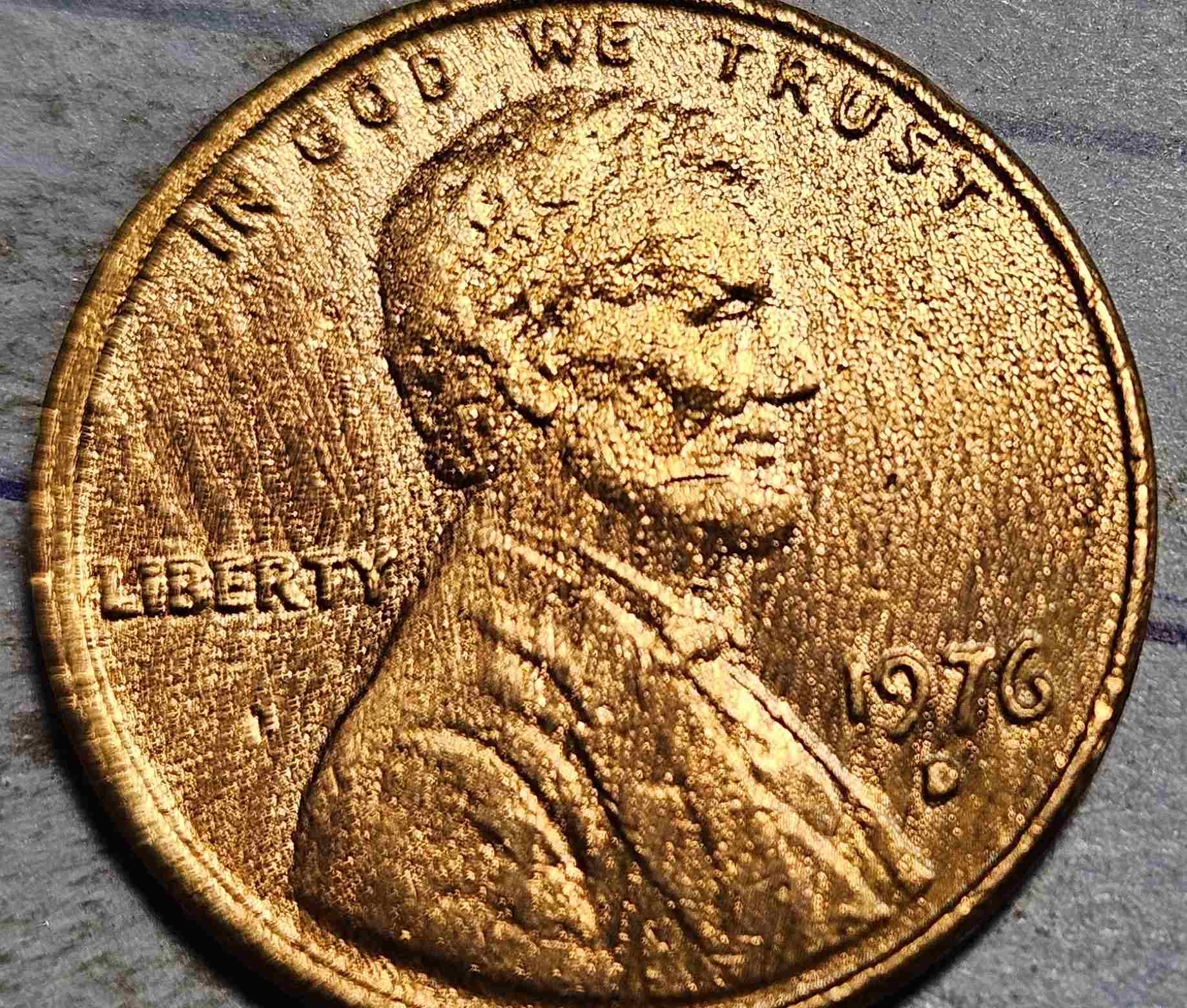 1976-D-Cent-What-Have-I-Found?--Bleb,-Occluded-Gas-Bubbles,-Flow-Lines,-Parallel-Lines?