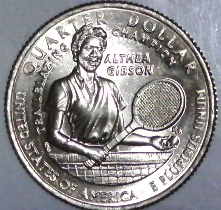 2025-Althea-Gibson-US-Women-Quarter-With-Several-Visible-Ob/Re.-Anomalies