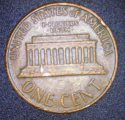 1964-Struck-Through-Debris-Error-Lincoln-Cent