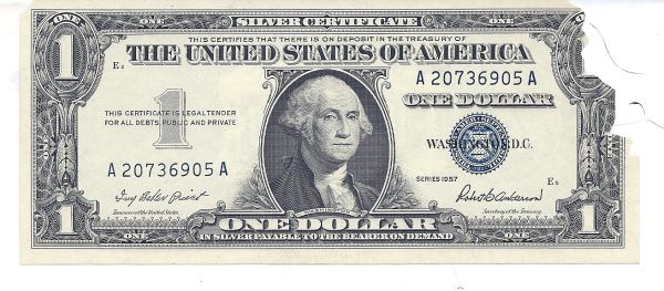 '57-Silver-Certificate-With-Discoloration