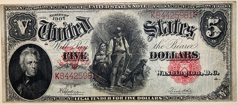 1907-Woodchopper-$5---Grading-And-Opinions