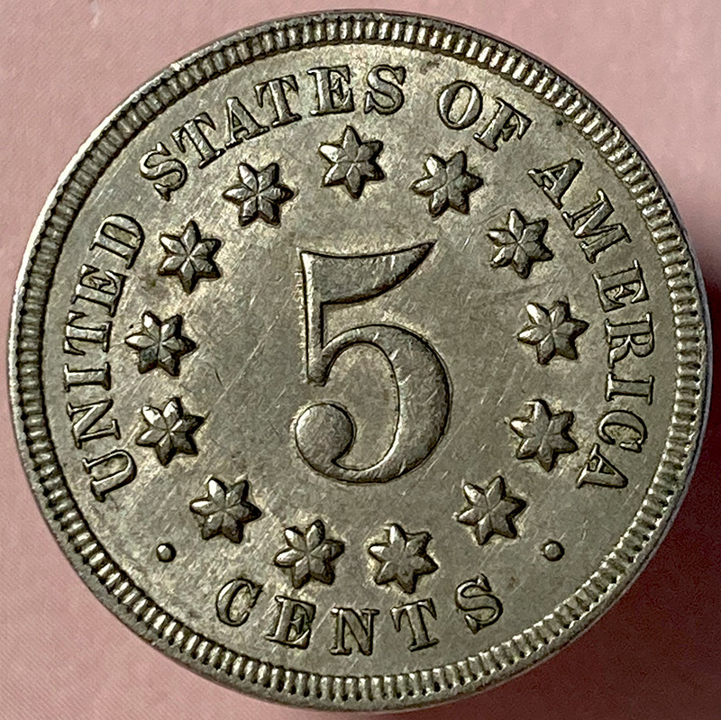 1868-Shield-Nickel-With-Big-Die-Break