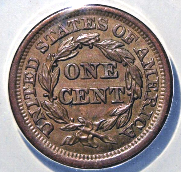 1854-Braided-Hair-Cent---Seller's-Pics---Slabbed---Thoughts?