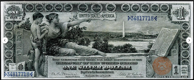 1896-$1-Educational-Silver-Cert---Need-Comments---Bidding-On-This-One