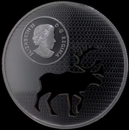 2017-Endangered-Animal-Cutout-$30-Woodland-Caribou