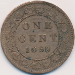 1859-Canadian-Large-1-Cent-Coin