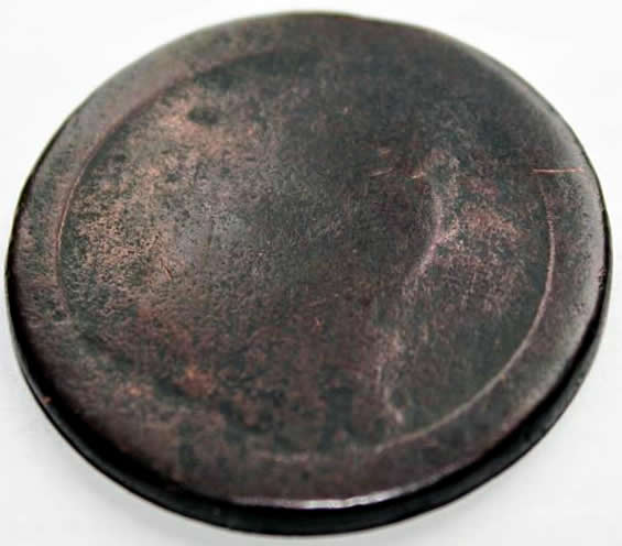 Coin-Worn-Smooth---No-Idea-What-It-Was...-Id:-1797-British-Penny