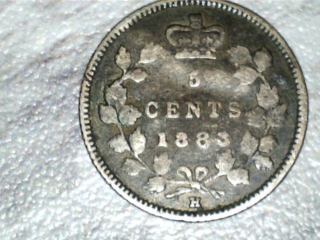 1883-5-Cent