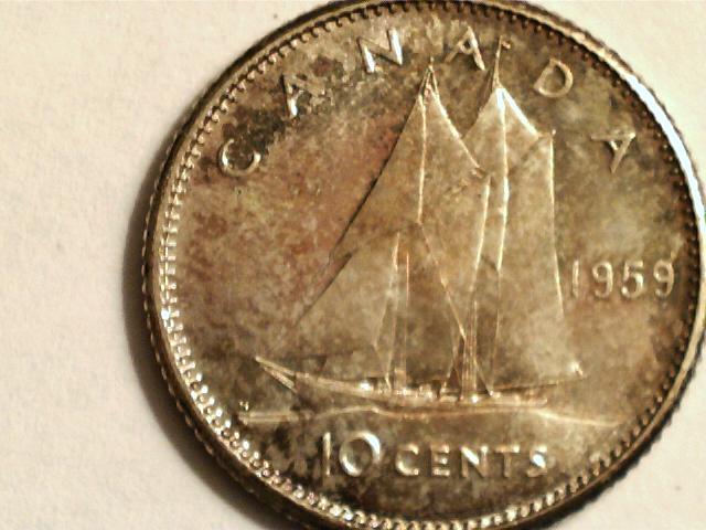 1959-Dime-: