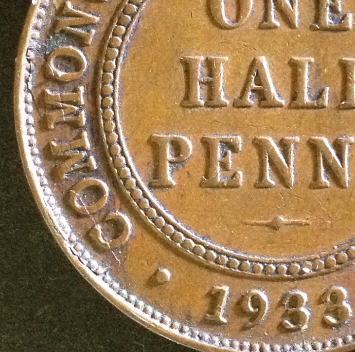 1933-Halfpenny-Planchet-Peel-Or-Die-Crack-Or-Both?-Input-Please...