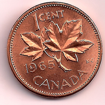 Fingerprint-On-1965-1-Cent-+-Need-Help-Grading!