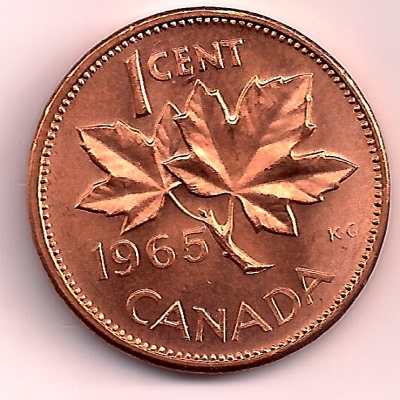 Fingerprint-On-1965-1-Cent-+-Need-Help-Grading!