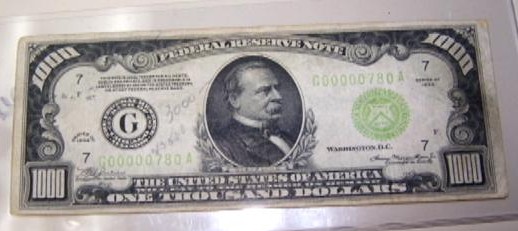 A-Recovered-1934-$1,000-Note