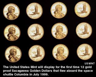 Click to See if There's a Larger Image! US-Mint-To-Show-Unseen-Gold-Space-Coins
