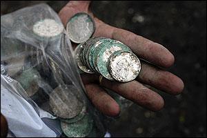 Click to See if There's a Larger Image! Coin-Cache-Unearthed