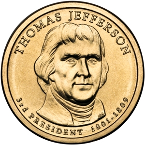 Click to See if There's a Larger Image! US-Mint-Introduces-Thomas-Jefferson-Dollar-Coin-August-16