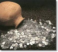 Click to See if There's a Larger Image! Boy,-9,-And-Grandfather-Find-Medieval-Silver-In-Sweden