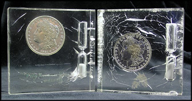 Coin-Encapsulated-In-Acrylic-Cube
