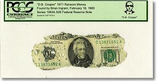 $20-Bills-From-Db-Cooper-Skyjacking-Sell-For-$37,000