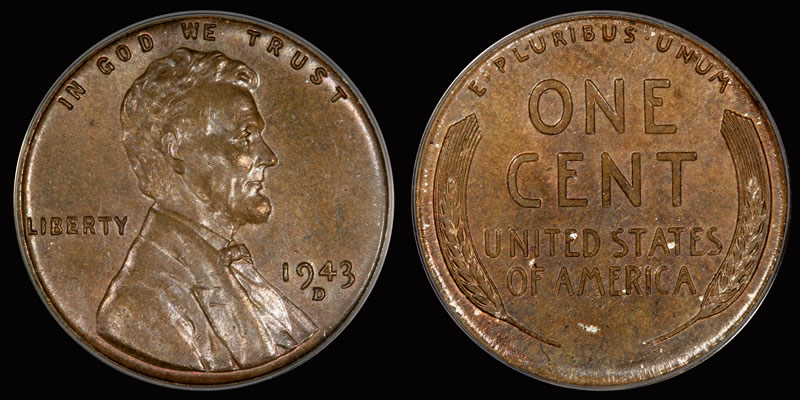 Unique-1943-D--Bronze-Cent--Sells-For-Record-$1.7-Million