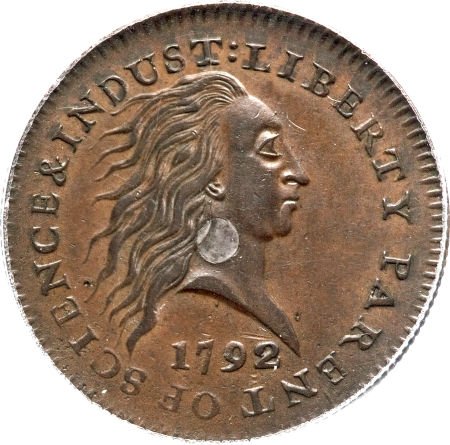 1792-Silver-Center-Cent-Bidding-Reaches-A-Cool-Million