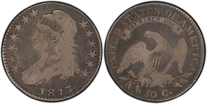 Tenth-1817/4-Capped-Bust-Half-Dollar-Found