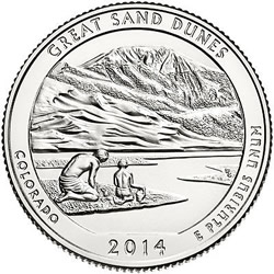 New-2014-5-Oz-ATB-Great-Sand-Dunes-Silver-Coin-Presale