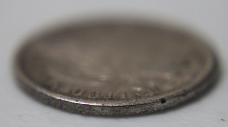 1908-Dime-Double-Sided-But-Reversed!-Full-Mirror-Brockage