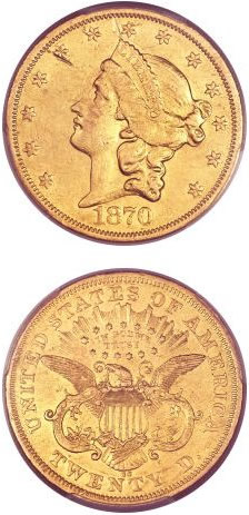 Click to See if There's a Larger Image! 1870-CC-Double-Eagle-Brings-$188k-At-Heritage-NY-US-Auction