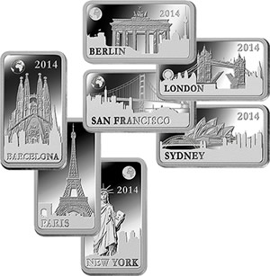 RCM-New-Release:-2014-Silver-Landmarks---Mintage:-10,000