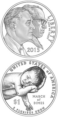 US-Mint-/-March-Of-Dimes-Unveil-New-Commemorative-Design
