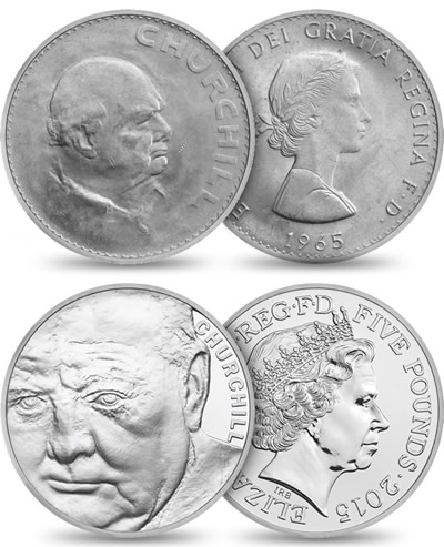 The-Royal-Mint-Commemorates-Life-Of-Sir-Winston-Churchill