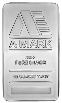 10-Oz-A-Mark-Silver-Bars-Just-85�-Over-Spot!