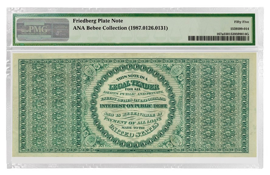 PMG-Grades-ANA-Bebee-Collection-Notes
